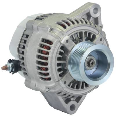 New 12V 125 Amp Alternator Compatible With 1998-2002 Dodge Viper 8.0L V10 Sfi 7990Cc 488Cid External