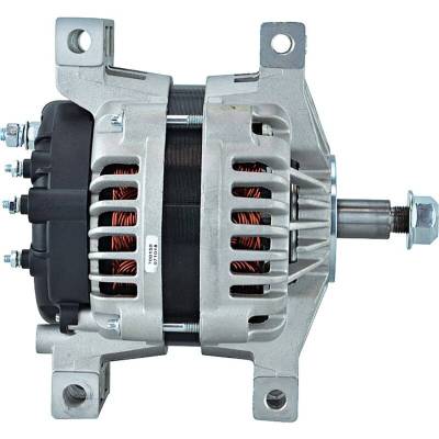 Rareelectrical - New 24 Volt 110A Alternator 28Si Quad Pad Mount Self-Excited 1-Wire Compatible With Cummins - Image 2