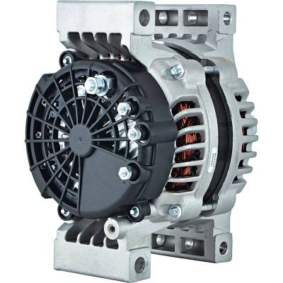 Rareelectrical - New 24 Volt 110A Alternator 28Si Quad Pad Mount Self-Excited 1-Wire Compatible With Cummins - Image 3