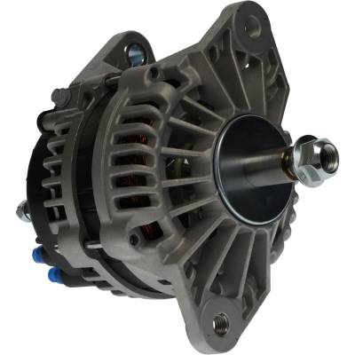 Rareelectrical - New 24V 110A 28Si Alternator Self-Excited Compatible With Caterpillar 950H 962H D6r D7r 120K 140K - Image 1