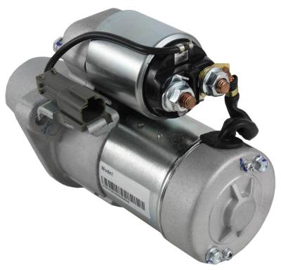 Rareelectrical - Starter Motor Compatible With Infiniti Nissan G20 02-00 G20 99 200Sx 97 2.0L 12V OEM S114-806 200Sx - Image 2