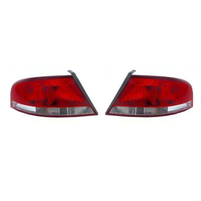 New Tail Light Pair Compatible With Chrysler Sebring Sedan 2001-2006 Ch2801166 Ch2800166 4805353Ac