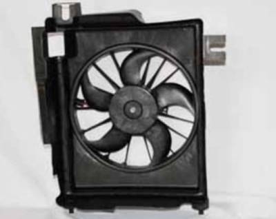 New Ac Condenser Fan Assembly Compatible With Dodge Ram 1500 02-08 3.7L 03-08 4.7L 02-04 287 Cid
