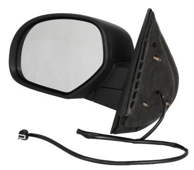 New Lh Door Mirror Compatible With Chevy 07-10 Silverado 1500 2500 3500 Hd Power W/ Heat Cv39el