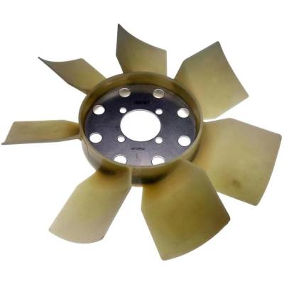 Rareelectrical - New 17 In. Fan Blade Compatible With Chevrolet Gmc Colorado Base 4 Cyl 2.8L Canyon Wt 4 Cyl 2.8L - Image 2