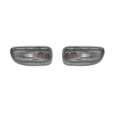 New Pair Of Fog Lights Compatible With Jeep Grand Cherokee 1999-2003 55155136Ac 55155137Ac Ch2593111