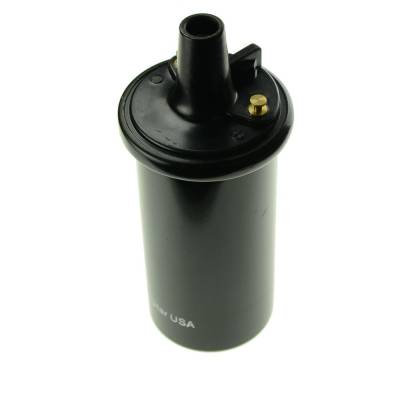 Rareelectrical - Ignition Coil Compatible With 1976-1987 Ford Bronco 4.9L I6 / 5.0L V8 / 5.8L V8 Canister 2-Pin Truck - Image 1