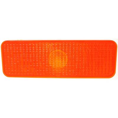 Rareelectrical - New Parking Light Lens Housing Amber Compatible With 1980-1986 Ford Bronco F-100 F-150 F-250 F-350 - Image 2