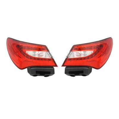 New Pair Of Tail Lights Compatible With Chrysler 200 Sedan 2011 2012 Ch2819131 Ch2818131 5182525Ae