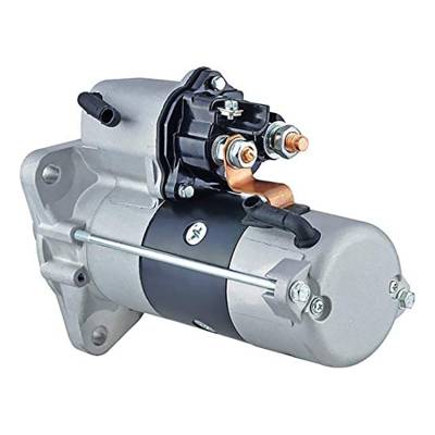 Rareelectrical - New 10 Tooth Cw Starter Compatible With Cummins Isl 8.9L Isc 8.3L Qsl9 Qsc Diesel School Bus - Image 2