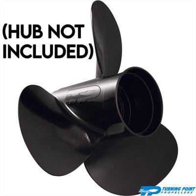 Rareelectrical - New Aluminum Propeller 9X9 3-Blade Right Hand Compatible With 1974-2007 6-20 Hp Johnson Evinrude 9.9 - Image 2