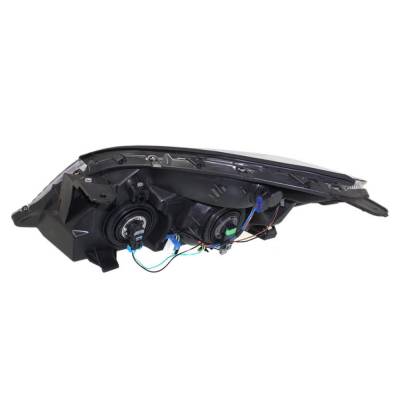 Rareelectrical - New Halogen Headlight Assembly Compatible With 2007-2009 Saturn Aura Xe Xr Sedan 2.4L Ecotec 3.5L - Image 2