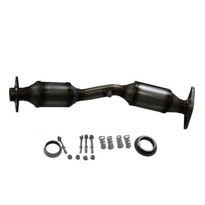 Rareelectrical - Rear Direct-Fit Cat Converter Compatible With 2007-2012 Nissan Versa Sentra 1.8L 4-Cyl Dohc 16V - Image 1