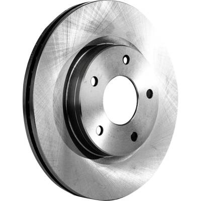 Rareelectrical - New Solid Brake Disc Compatible With Nissan Sentra Sv 4 Cyl 1.8L Sentra Sr 4 Cyl 1.8L Fe+S Fe+Sv - Image 2