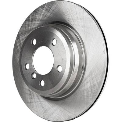 Rareelectrical - New Solid Brake Disc Compatible With Bmw 435I Xdrive Base 6 Cyl 3.0L 330I Xdrive Base 4 Cyl 2.0L - Image 2