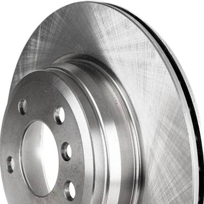 RAREELECTRICAL - New Solid Brake Disc Compatible With Bmw 340I Xdrive Base 6 Cyl 3.0L 330I Base 4 Cyl 2.0L 428I - Image 8