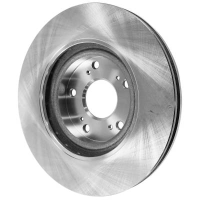 Rareelectrical - New Vented Brake Disc Compatible With Acura Honda Civic Si 4 Cyl 2.0L Ilx Base 4 Cyl 2.4L Csx Type-S - Image 5