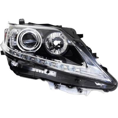 Headlight Compatible With 2013-2015 Lexus Rx350 Rx450h 3.5L V6 Right Passenger Side Halogen