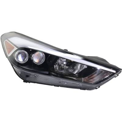 Headlight Compatible With 2016-2018 Hyundai Tucson 2.0L 2.4L I4 Right Passenger Side Led Rh10010039
