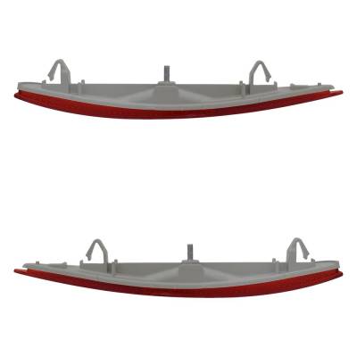 Rareelectrical - New Pair Of Daytime Running Lights Compatible With Subaru Forester 2.0L 2.5L 2009-2018 By Part - Image 5