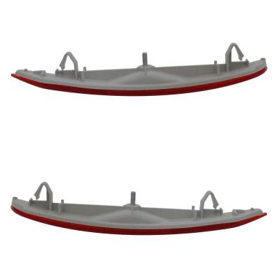 Rareelectrical - New Pair Of Daytime Running Lights Compatible With Subaru Forester 2.0L 2.5L 2009-2018 By Part - Image 6