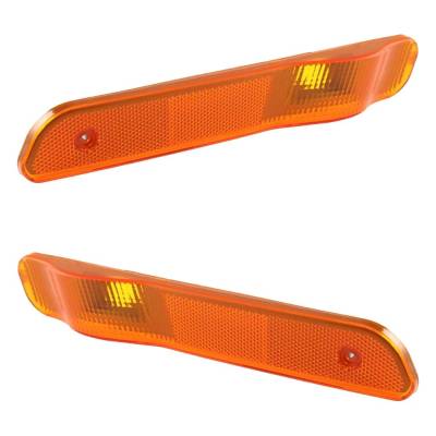 Rareelectrical - New Pair Of Daytime Running Lights Compatible With Saturn Sl1 Sl2 Sl Sw2 1.9L 2000 2001 2002 By Part - Image 4