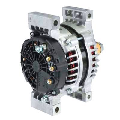 Rareelectrical - New 24V 110A Self-Excited Alternator Compatible With Caterpillar Perkins Claas Tigercat Valtra Deere - Image 2