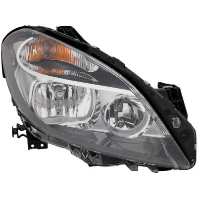 Headlight Compatible With 2015-2016 Mercedes-Benz B250 Right Passenger Side Halogen Repbz100121