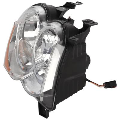 Rareelectrical - Headlight Compatible With 2008-2010 Jeep Grand Cherokee 3.7L 4.7L V6 Powertech Right Passenger Side - Image 3
