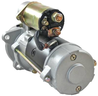 Rareelectrical - New Starter Motor Compatible With 1969-1988 Case Lift Truck 584C 584D 585C 585D 586C 586D - Image 2