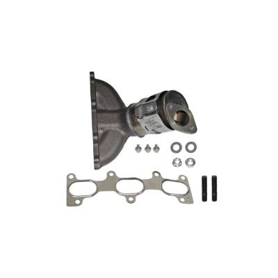 Rareelectrical - Rear Direct-Fit Cat Converter Compatible With 2005-2009 Kia Hyundai Optima Santa 3.5L V6 Dohc 24V - Image 2