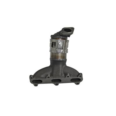 Rareelectrical - Rear Direct-Fit Cat Converter Compatible With 2005-2009 Kia Hyundai Optima Santa 3.5L V6 Dohc 24V - Image 3