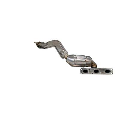 Rareelectrical - Front Direct-Fit Cat Converter Compatible With 2001-2003 Bmw 530I X5 3.0L I6 Dohc 24V Replaces Bmw - Image 3