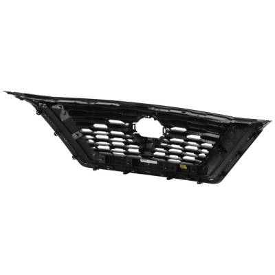 Rareelectrical - New OEM Replacement Black Shell Grille Assembly Compatible With Nissan Rogue S 3 Cyl 1.5L Rogue S 4 - Image 6