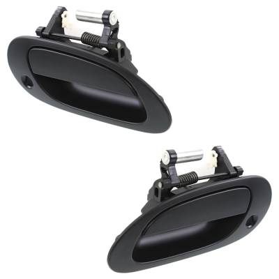 Rareelectrical - Front Driver And Passenger Side Exterior Door Handle Compatible With 1999-2006 Acura Tl Acura Rsx - Image 2