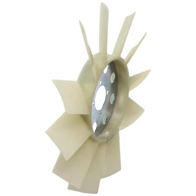 Rareelectrical - New 11 Blades Fan Blade Compatible With Chevrolet Gmc Isuzu Blazer Base 6 Cyl 4.3L Express 1500 Ls 8 - Image 4