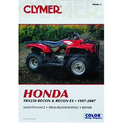 New Service Manual Compatible With Honda Trx-Tm / Te 250 Hp Trx 250 Hp By M446-2