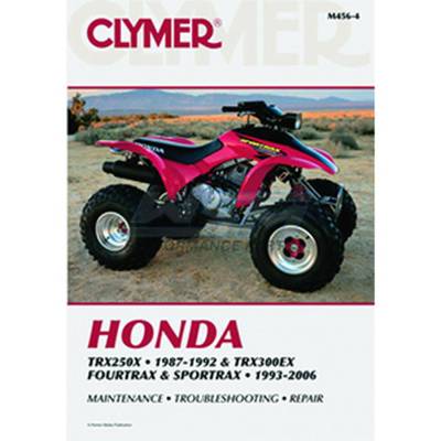 New Service Manual Compatible With Honda Trx-X 250 Hp 1987-1988,1991-1992 Trx-Ex 300 Hp By M4564