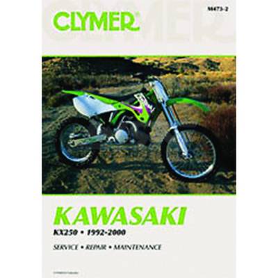New Service Manual Compatible With Kawasaki Kx 250Cc By M473-2