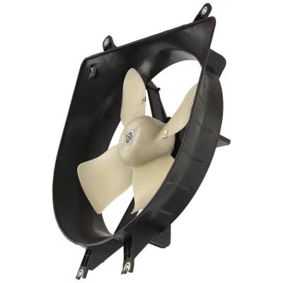 Rareelectrical - New Right Cooling Fan Assembly Compatible With Acura Honda Civic Del Sol Vtec 4 Cyl 1.6L Civic Del - Image 6
