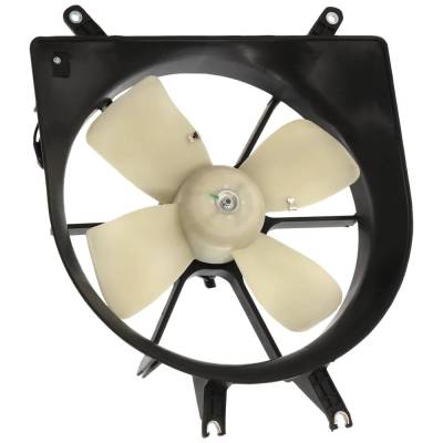 Rareelectrical - New Right Cooling Fan Assembly Compatible With Acura Honda Civic Del Sol Vtec 4 Cyl 1.6L Civic Del - Image 8