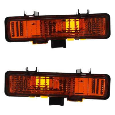 Rareelectrical - New Pair Of Daytime Running Lights Compatible With Chevrolet Gmc Oldsmobile S10 S15 S10 Blazer S15 - Image 3