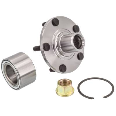 Front Hub Bearing Repair Kit Compatible With 2002-2006 Nissan Altima 518521 Bolt-On Direct Fit