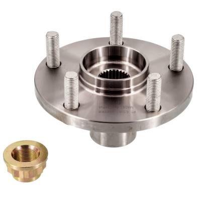 Rareelectrical - Rear Spindle Hub Assembly Compatible With 2001-2005 Toyota Rav4 2002-2003 Toyota Camry Fwd/Awd 5-Lug - Image 3