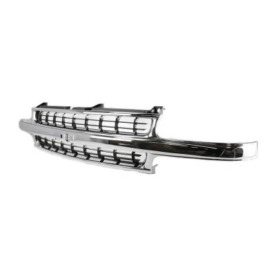 Rareelectrical - New Cross Bar Grille Assembly Compatible With Chevrolet Tahoe Z71 8 Cyl 5.7L Suburban 2500 Lt 8 Cyl - Image 2