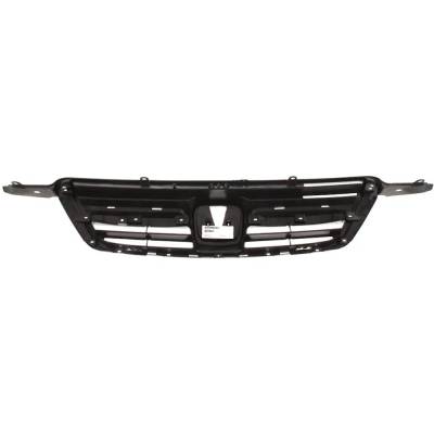 Rareelectrical - New Textured Gray Grille Assembly Compatible With Honda Cr-V Lx 4 Cyl 2.4L Cr-V Ex 4 Cyl 2.4L - Image 4