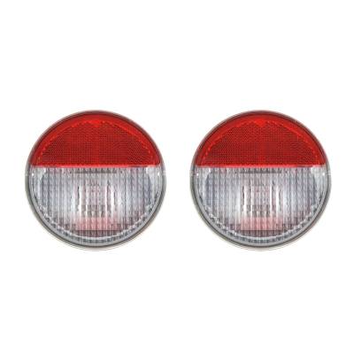 New Set Of 2 Back Up Lights Pair Compatible With Gmc Envoy Slt 2002-2009 15000128 Gm2882102