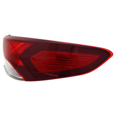 Rareelectrical - New Passenger Side Led Outer Tail Light Compatible With Hyundai Sonata Limited Sedan 2019 By Part - Image 4