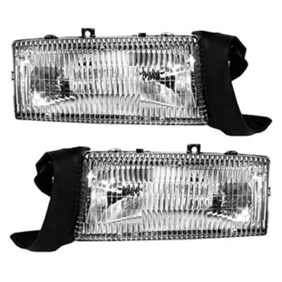 New Pair Of Headlight Compatible With Dodge Dakota 1997-1999 By Part Number 55055170Ae 55055171Ae