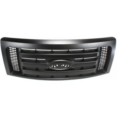 Rareelectrical - New Textured Gray Grille Assembly Compatible With Ford F-150 Xl 8 Cyl 4.6L F-150 Xl 6 Cyl 3.7L F-150 - Image 5